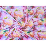 Mustriline soft veluur -muinasjutu lilled